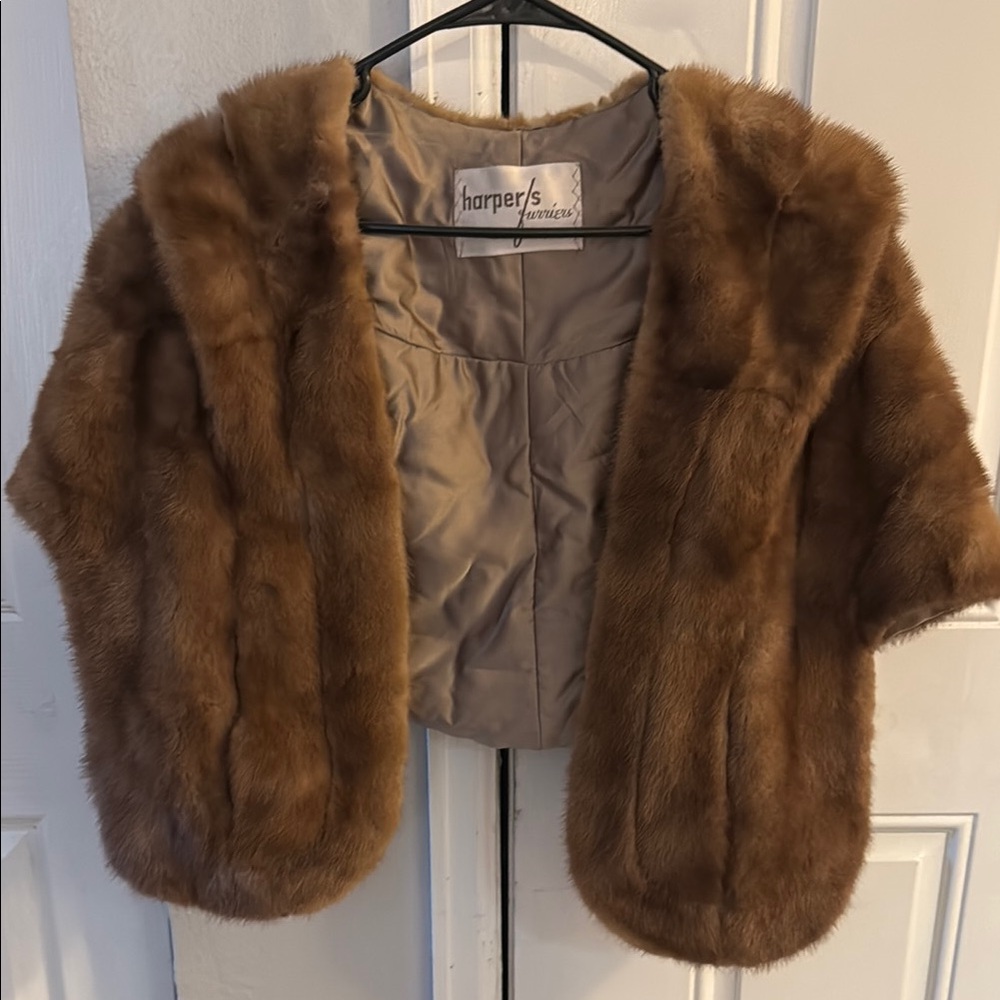 Harper's Faux Fur Brown Jacket
